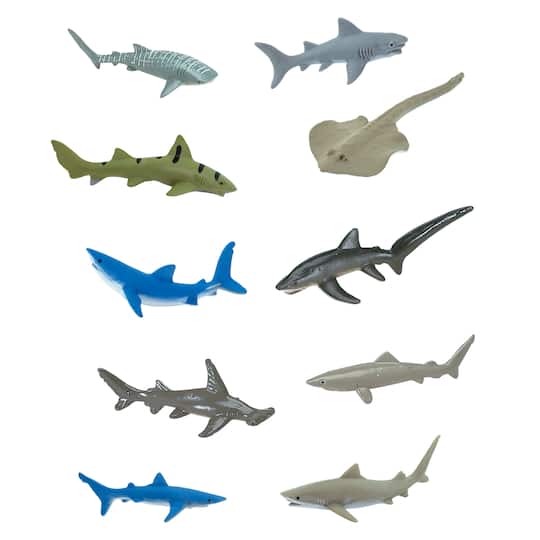 12 Pack: Safari Ltd® TOOB® Sharks Set Figure | Michaels®